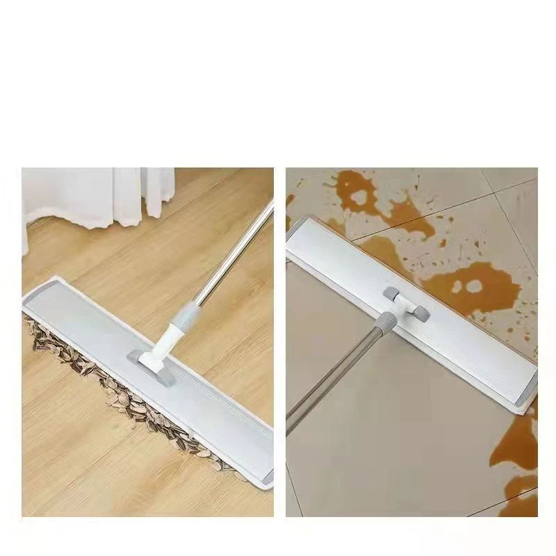 Silver Gray Aluminum Alloy Flat Mop suppliers